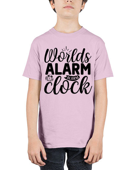 worlds cutest alarm clock 471# - baby - Youth Tee Unisex