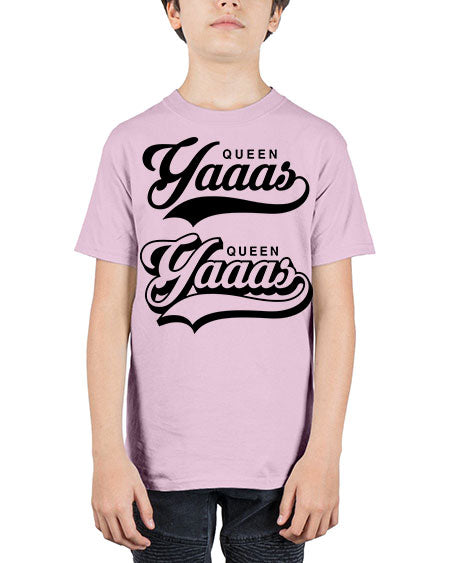 yaaas queen script 6# - black words and phrases - Youth Tee Unisex