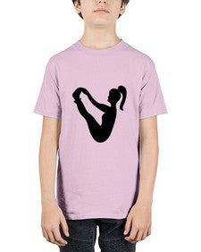 yoga pose  633# - yoga - Youth Tee Unisex