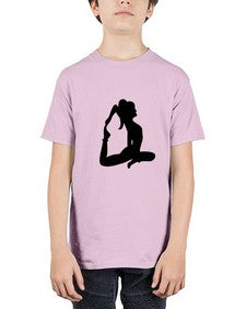 yoga pose  641# - yoga - Youth Tee Unisex