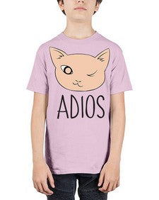 Adios - cats - Youth Tee Unisex