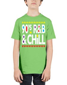 90s rnb and chill 279# - black words and phrases - Youth Tee Unisex