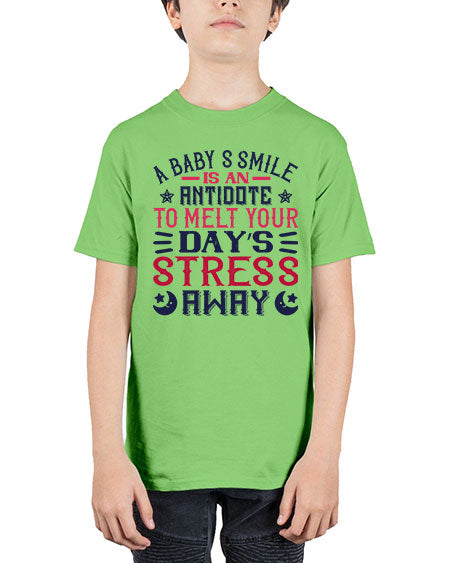 A baby’s smile is an antidote to melt your day’s stress away Style 265# - baby - Youth Tee Unisex