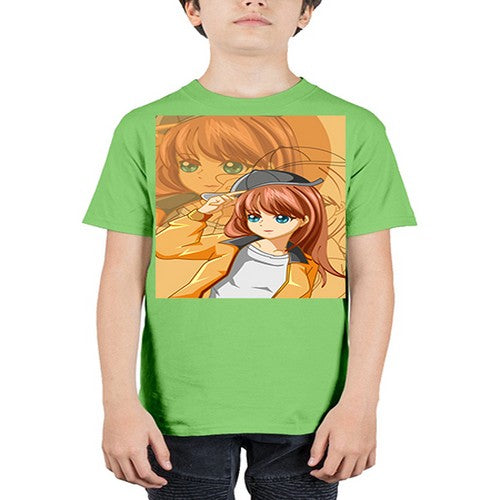 A beautiful girl 118# - anime - Youth Tee Unisex