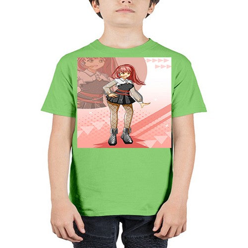 A beautiful idol girl in stage 115# - anime - Youth Tee Unisex