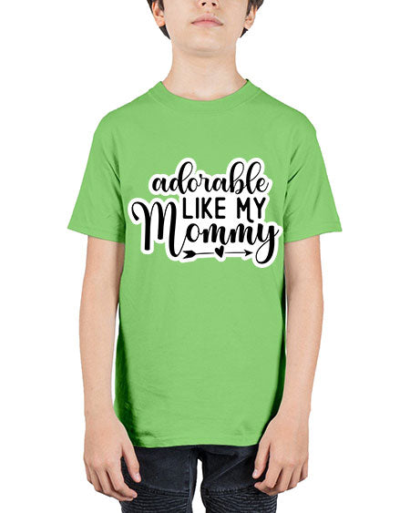 Adorable Like My Mommy 269# - baby - Youth Tee Unisex