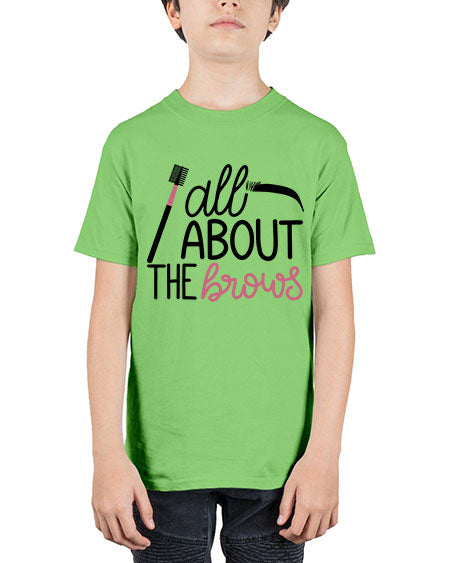 All About the Brows Style 148# - beauty - fashion - Youth Tee Unisex
