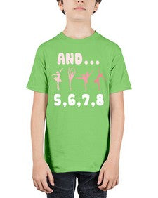 And 5 6 7 8  Ballet 12# - ballet - Youth Tee Unisex