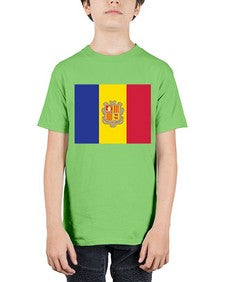 Andorra 325# - world flags - Youth Tee Unisex