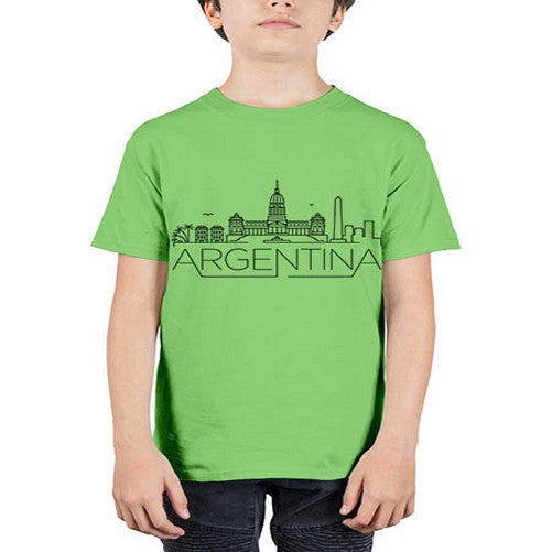 Argentina Minimal Skyline 341# - cities - Youth Tee Unisex