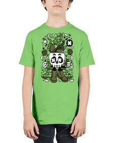 Army Skull Head 240# - skull and bones - Youth Tee Unisex