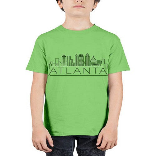 Atlanta Minimal Skyline 371# - cities - Youth Tee Unisex