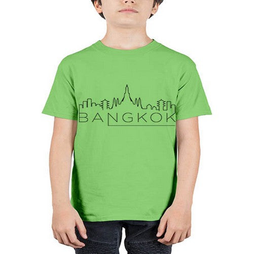Bangkok Minimal Skyline 403# - cities - Youth Tee Unisex