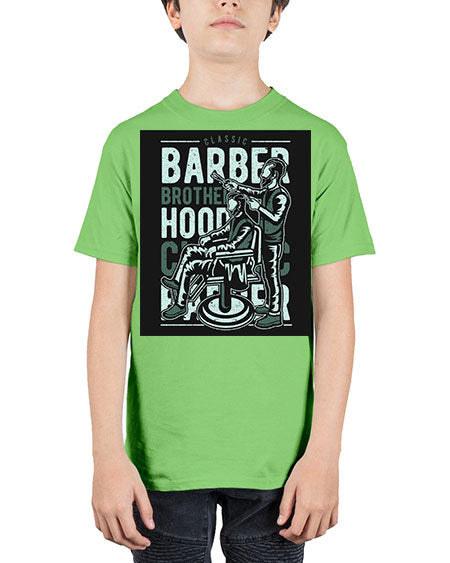 Barber Brotherhood587# - barber - Youth Tee Unisex