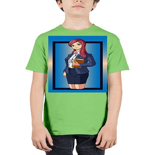 Beautiful teacher girl in teachers day 139# - anime - Youth Tee Unisex