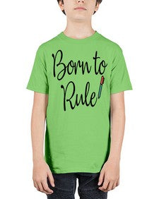 Born to Rule 28# - general school - Youth Tee Unisex
