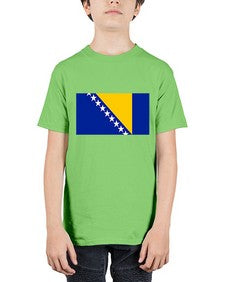 Bosnia and Herzegovina 476# - world flags - Youth Tee Unisex