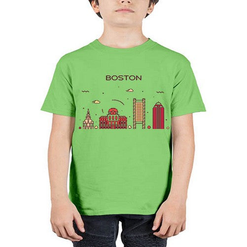 Boston 481# - cities - Youth Tee Unisex