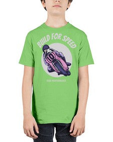 Build for speed 12# - motorcycle - Youth Tee Unisex