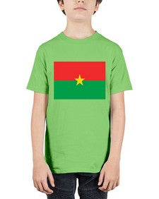 Burkina Faso 522# - world flags - Youth Tee Unisex