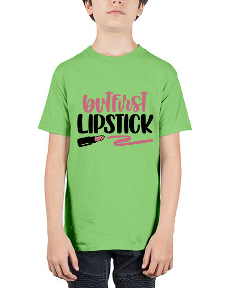 But First Lipstick Style 118# - beauty - fashion - Youth Tee Unisex