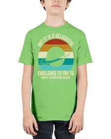 But it is a delightful challenge to try 37# - ufo - Youth Tee Unisex
