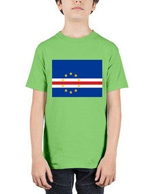 Cabo Verde 525# - world flags - Youth Tee Unisex