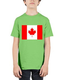 Canada 540# - world flags - Youth Tee Unisex