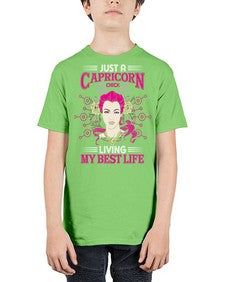 Capricorn chick 193# - capricorn - Youth Tee Unisex