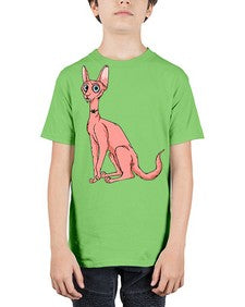 Cat 33# - cartoon animals - Youth Tee Unisex