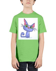 Cat 68# - cartoon animals - Youth Tee Unisex