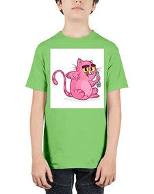 Cat 71# - cartoon animals - Youth Tee Unisex