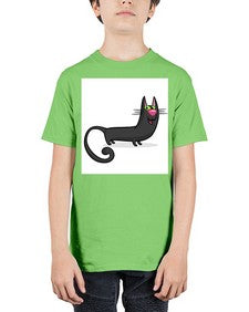 Cat 73# - cartoon animals - Youth Tee Unisex