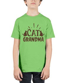 Cat Grandma Style 4# - cats - Youth Tee Unisex