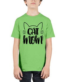 Cat Mom Style 85# - cats - Youth Tee Unisex