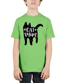 Cat Mom Style 86# - cats - Youth Tee Unisex