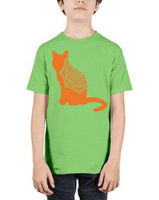 CatMandala 324# - mandala - Youth Tee Unisex