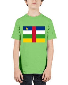 Central African Republic 551# - world flags - Youth Tee Unisex
