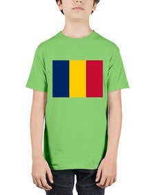 Chad 552# - world flags - Youth Tee Unisex