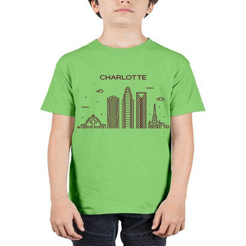 CharlotteNC 558# - cities - Youth Tee Unisex