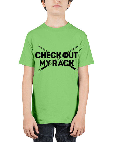 Check out my rack 1395# - billards - Youth Tee Unisex
