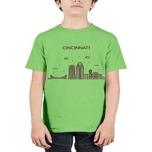 CincinnatiOH 588# - cities - Youth Tee Unisex