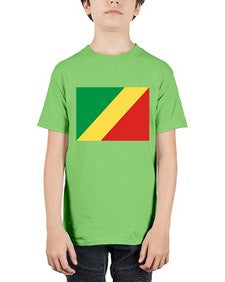 Congo Republic of the 614# - world flags - Youth Tee Unisex