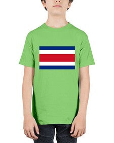 Costa Rica 630# - world flags - Youth Tee Unisex