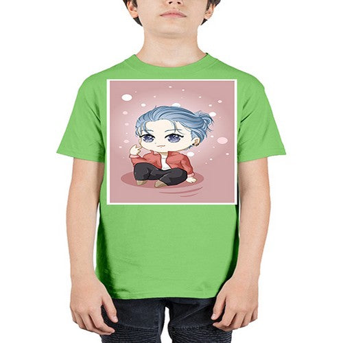 Cute little boy silver hair 78# - anime - Youth Tee Unisex