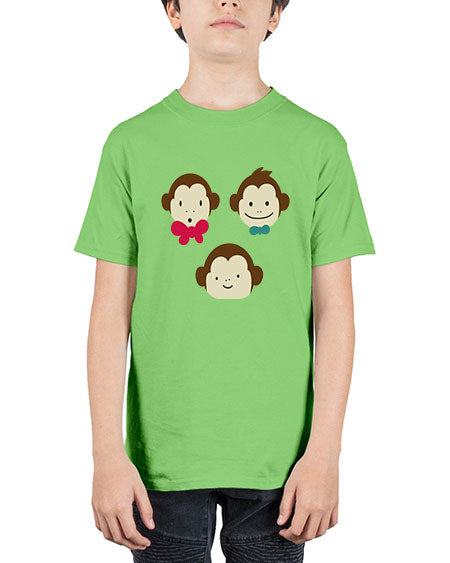 Cute_little_monkeys_5425 - monkey - Youth Tee Unisex