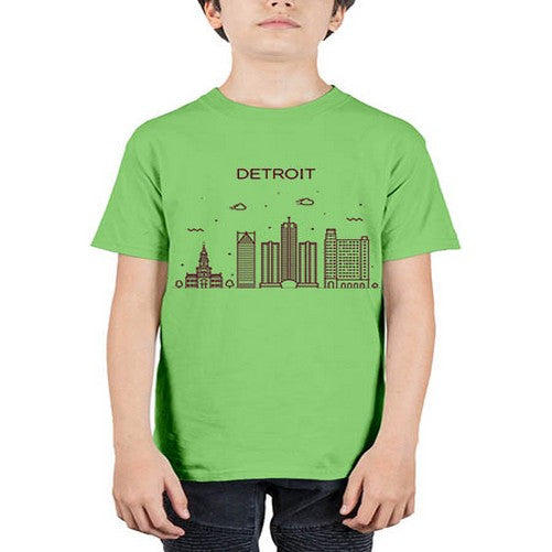DetroitMI 663# - cities - Youth Tee Unisex