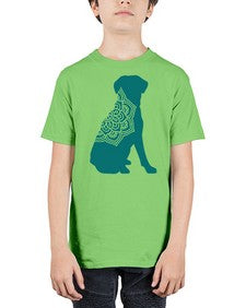 DogMandala 381# - mandala - Youth Tee Unisex