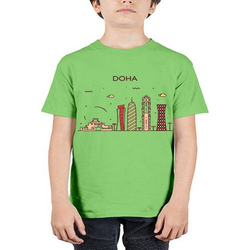 Doha 673# - cities - Youth Tee Unisex