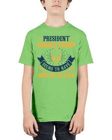 Donal trump made me an alien 51# - ufo - Youth Tee Unisex
